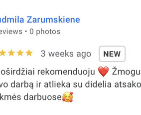 Profesionali pagalba parduodant ar nuomojant NT / Edita Linkelė / Darbų pavyzdys ID 4101897