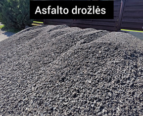 Frezuotas asfaltas, asfalto drožlės - Dolomitas, asfaltas, žvyras, smėlis, juodžemis - 2