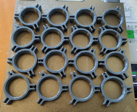 Padėklas 3D spausdinamų funkcinių detalių kiekinė gamyba PETG 80g 4val26min