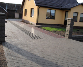 Trinkelių klojimas / Pagrindu ruošimas - Trinkelių klojimas - 2 Trinkelių klojimas - Trinkelių klojimas / Pagrindu ruošimas - 2