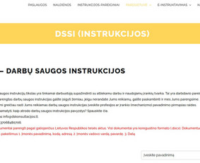Darbų saugos paslaugos ir mokymai - Darbo saugos paslaugos - 3 Darbo saugos paslaugos - Darbų saugos paslaugos ir mokymai - 3