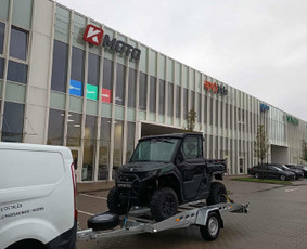 Krovinių pervežimas - Transportavimas su motociklų priekaba - 2