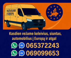 Keleivių*siuntų*automobilių vežimas į Eu ir atgal - Keleivių pervežimas - 1 Keleivių pervežimas - Keleivių*siuntų*automobilių vežimas į Eu ir atgal - 1