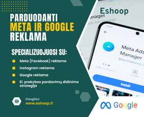 Meta (Facebook) ir Google reklama Jūsų verslui - Google Ads reklama - 1 Google Ads reklama - Meta (Facebook) ir Google reklama Jūsų verslui - 1