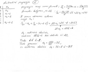Korepetitorius, Matematika ir Fizika / Ernestas / Darbų pavyzdys ID 4108152