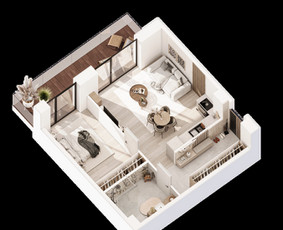 3d Vizualizacijos: pastatų, produktų, eksterjero, interjero / 3d Vizualizacijos / Darbų pavyzdys ID 4108300