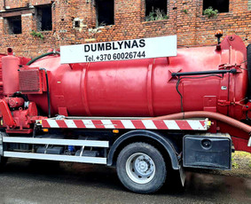 Valymo įrenginių priežiūra. Nuoteku išvežimas / dumblynas.lt / Darbų pavyzdys ID 4108394