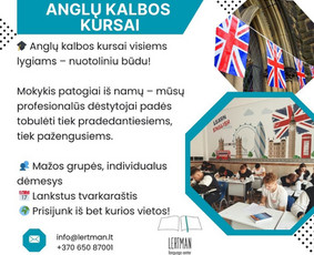 Anglų kalbos kursai - Anglų kalbos kursai, pamokos - 1 Anglų kalbos kursai, pamokos - Anglų kalbos kursai - 1