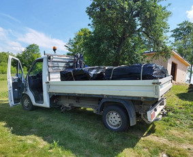 Polių gręžimas iki 3m. Įrankių, ekskavatorių nuoma - Drenažo įrengimas - 2 Drenažo įrengimas - Polių gręžimas iki 3m. Įrankių, ekskavatorių nuoma - 2
