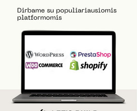 Svetainių, el. parduotuvių kūrimas, programavimas, Seo, Ads - El. parduotuvių kūrimas - 4 El. parduotuvių kūrimas - Svetainių, el. parduotuvių kūrimas, programavimas, Seo, Ads - 4