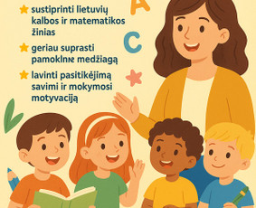 Individualios ir grupinės pamokėlės mažiesiems ir ne tik - Neformalus vaikų ugdymas - 2 Neformalus vaikų ugdymas - Individualios ir grupinės pamokėlės mažiesiems ir ne tik - 2