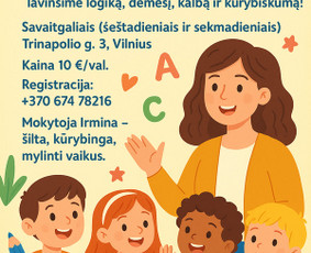 Individualūs užsiėmimai Ass mokinukams - Neformalus vaikų ugdymas - 2 Neformalus vaikų ugdymas - Individualūs užsiėmimai Ass mokinukams - 2