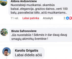Muzikantai, atlikėjai, vedėjas / Aleksandras La & Rugilė / Darbų pavyzdys ID 4110412