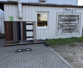 Dailylentės: degintos, šukuotos, alyvuotos. - Interjeras, baldai - 1 Interjeras, baldai - Dailylentės: degintos, šukuotos, alyvuotos. - 1