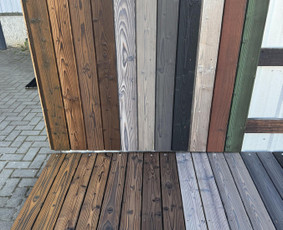 Dailylentės: degintos, šukuotos, alyvuotos. - Interjeras, baldai - 3 Interjeras, baldai - Dailylentės: degintos, šukuotos, alyvuotos. - 3