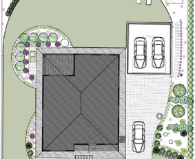 Apželdinimo projektai, augalų planai- privačiam sklypui / SODO NORAI / Darbų pavyzdys ID 4113426
