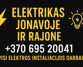 Elektrikas Jonavoje ir Rajone - Statybos, apdaila - 1 Statybos, apdaila - Elektrikas Jonavoje ir Rajone - 1