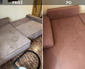 Baldų valymas - Cheminis baldu valymas , postatybinis, generalinis valymai. - 2