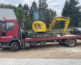 Mini ekskavatoriaus paslaugos, technikos pervežima - Žemės kasimas, lyginimas - 2 Žemės kasimas, lyginimas - Mini ekskavatoriaus paslaugos, technikos pervežima - 2