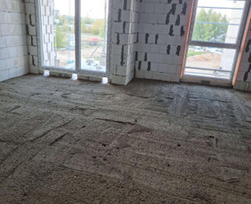 Statybos darbai - Grindų paruošimas betonavimui - 1