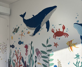 Piešimas/tapymas ant sienų, murals, piešimas ant stiklo / Samanta Lukauskaitė / Darbų pavyzdys ID 4117326