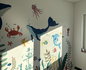 Piešimas/tapymas ant sienų, murals, piešimas ant stiklo / Samanta Lukauskaitė / Darbų pavyzdys ID 4117330