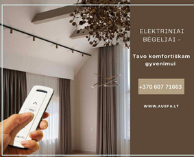 Karnizų, roletų montavimas - Užuolaidų, romanečių siuvimas - 3