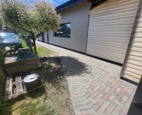 Aplinka, sodas - Trinkelių klojimas - 2