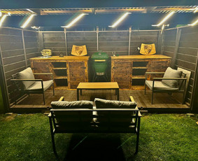 Medžio darbai, staliai - Lauko virtuvių gamyba - 1