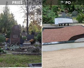 Kapaviečių įrengimas, kapaviečių restauracija - Kapų tvarkymas, priežiūra - 1 Kapų tvarkymas, priežiūra - Kapaviečių įrengimas, kapaviečių restauracija - 1