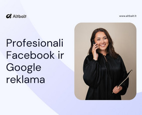 Profesionali Meta (Facebook ir Instagram) ir Google reklama - Google Ads reklama - 1 Google Ads reklama - Profesionali Meta (Facebook ir Instagram) ir Google reklama - 1