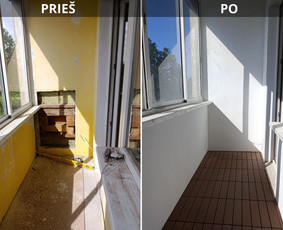 Apdaila namams - Balkono remontas - 3 Balkono remontas - Apdaila namams - 3