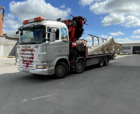 Krovinių pervežimas - Fiskaro Manipuliatoriaus Krano nuoma Kretingoje - 1