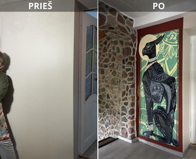 Piešimas/tapymas ant sienų, murals, piešimas ant stiklo / Samanta Lukauskaitė / Darbų pavyzdys ID 4123264