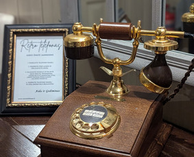 Audio palinkėjimų knyga - Retro telefonas / Retro telefonas / Darbų pavyzdys ID 4123612
