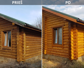 Medienos smėliavimas,dažymas / MB "Rastu restauracija" / Darbų pavyzdys ID 4123924