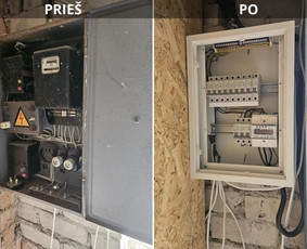 Elektriko paslaugos - Kaitlentės pajungimas - 2 Kaitlentės pajungimas - Elektriko paslaugos - 2