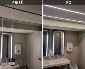 Elektrikas, įvairūs elektros darbai, smulkūs darbai. - LED apšvietimas: montavimas - 2 LED apšvietimas: montavimas - Elektrikas, įvairūs elektros darbai, smulkūs darbai. - 2