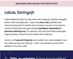 Naujienlaiškiai ir email marketingas - Naujienlaiškių kūrimas ir sklaida - 1 Naujienlaiškių kūrimas ir sklaida - Naujienlaiškiai ir email marketingas - 1