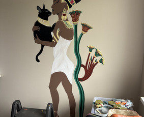 Piešimas/tapymas ant sienų, murals, piešimas ant stiklo / Samanta Lukauskaitė / Darbų pavyzdys ID 4125284