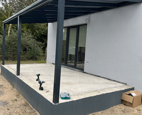 Terasos, aliuminio stoginės, stiklinimas, tvorų įrengimas. / Edgaras / Darbų pavyzdys ID 4126708