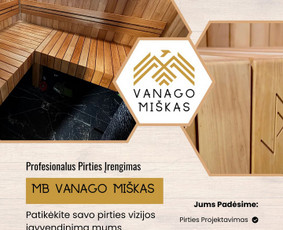 Pirties įrengimas, Gultai, Baldai, Staliaus darbai, Terasos / MB Vanago Miškas / Darbų pavyzdys ID 4128426