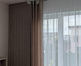 Užuolaidų / romanečių siuvimas, bėgelių montavimas. / MB Tekstela / Darbų pavyzdys ID 4129236