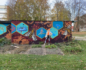 Sieninė tapyba, gatvės menas - Grafiti piešimas - 1 Grafiti piešimas - Sieninė tapyba, gatvės menas - 1