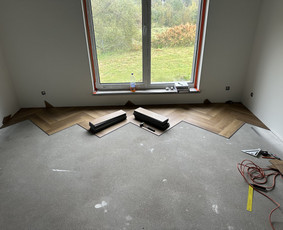 Laminato, vinilo (click sistema) klojimas, išlyginamasis / DASS grindų sprendimai / Darbų pavyzdys ID 4130456