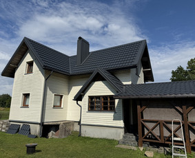 Šlaitinių stogų montavimo darbai. Mūro darbai. / Tomas  UAB Tomstata / Darbų pavyzdys ID 4130672