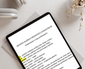Lietuvių kalbos korepetitorė nuotoliu - Papildomas lietuvių kalbos mokymas - 1 Papildomas lietuvių kalbos mokymas - Lietuvių kalbos korepetitorė nuotoliu - 1