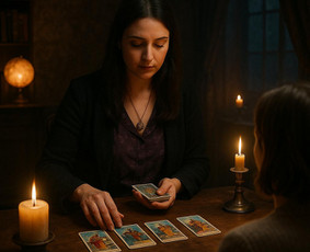 Tarologai - Burimas kortomis - 1