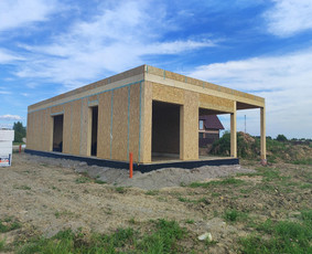 Statybos, apdaila - Sip skydinių namų statyba - 3