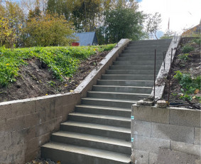 Betoniniai laiptai, vidaus ir lauko laiptų betonavimas - Statybos darbai - 2 Statybos darbai - Betoniniai laiptai, vidaus ir lauko laiptų betonavimas - 2